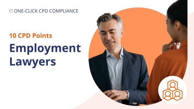 One-Click CPD Compliance for Employment Lawyers (10 Points)