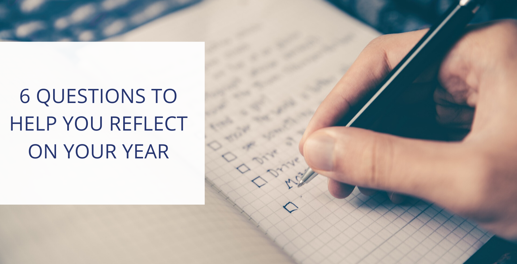 6 reflective questions to help you start the New Year with a bang.